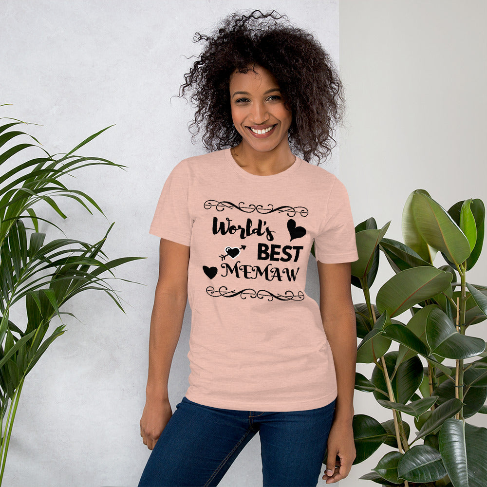 World's Best Memaw Short-Sleeve T-Shirt