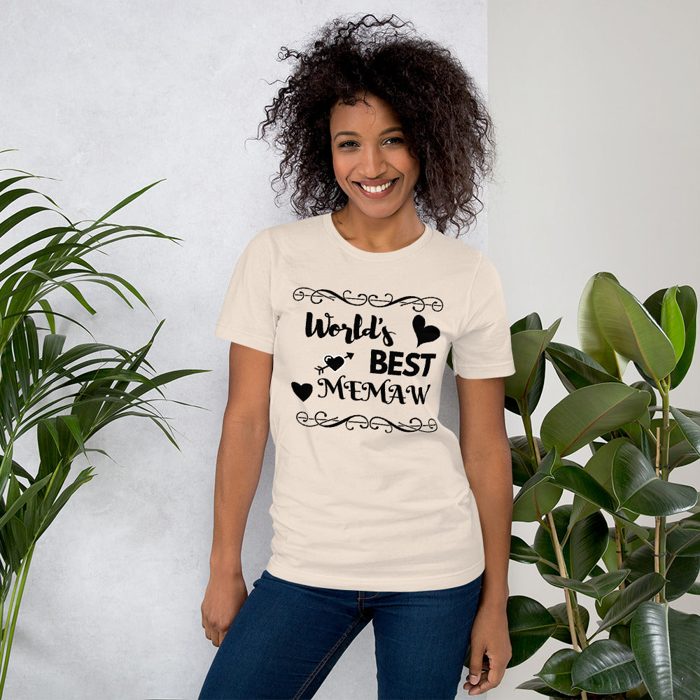 World's Best Memaw Short-Sleeve T-Shirt