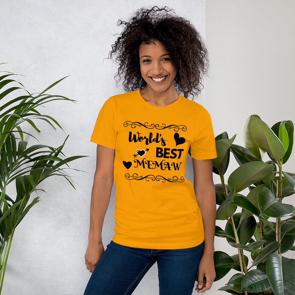 World's Best Memaw Short-Sleeve T-Shirt