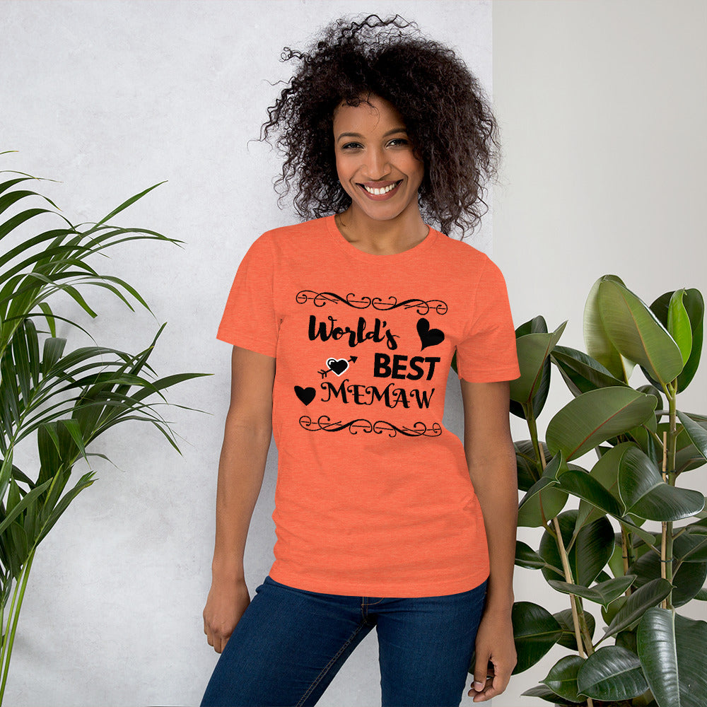 World's Best Memaw Short-Sleeve T-Shirt