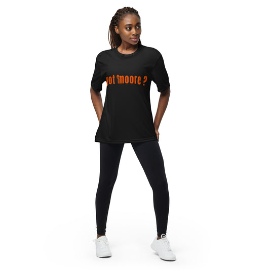 Got Moore Orange Unisex performance crew neck t-shirt