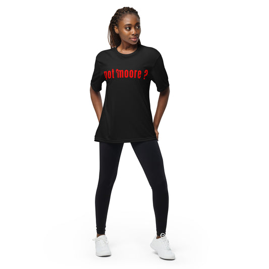 Got Moore Red Unisex performance crew neck t-shirt